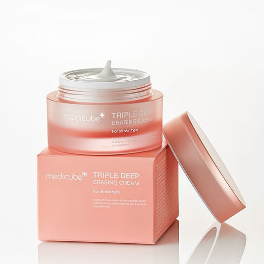 Medicube Triple Collagen Face Cream for All Light Beige Types - Fragrance-Free, Moisturizing & Firming, 1.69oz (180g), Delivering Hydration & Elasticity, Firming Skincare | Minimalist Skincare | Fragrancefree Formula, Skincar