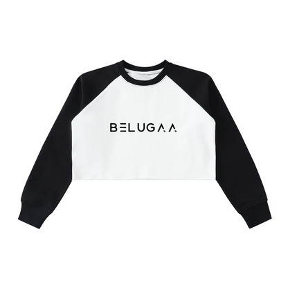 Street Fray Crop Sweatshirt