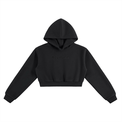 Minimalist Cropped Hoodie