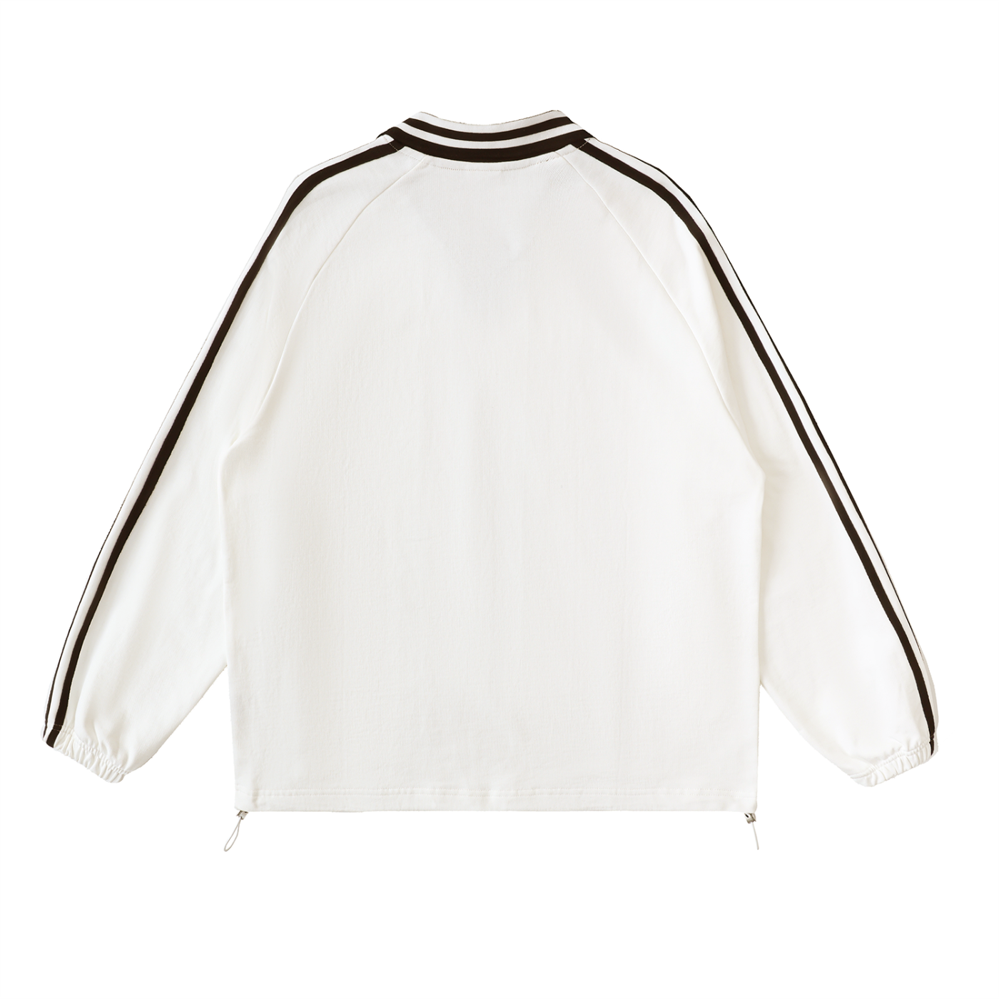 Edge Contrast Collar Sweatshirt