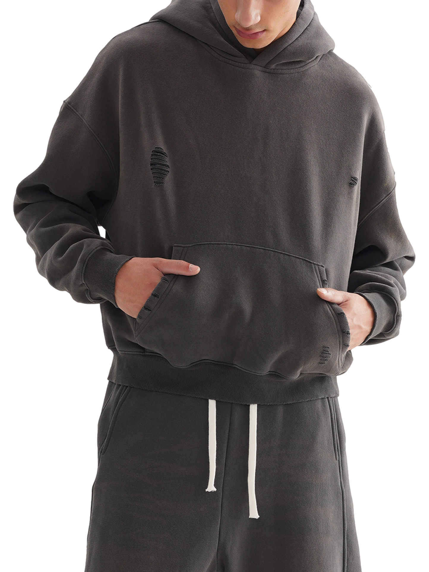 RawEdge Fleece Hoodie