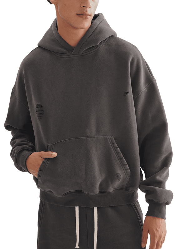 RawEdge Fleece Hoodie