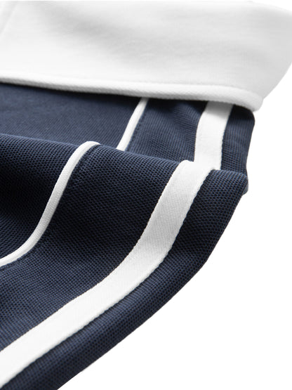 Modern Trim Collar Polo