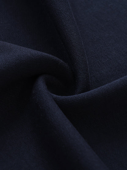 Edge Contrast Collar Sweatshirt